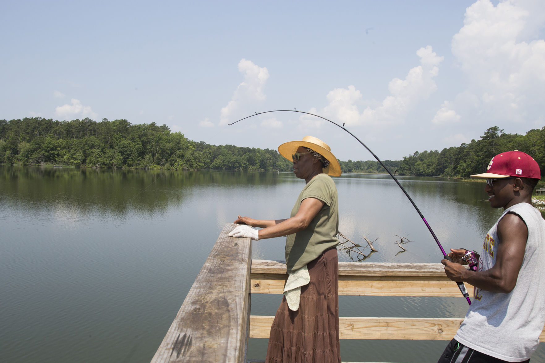 Lee County Fishing Lake 2014